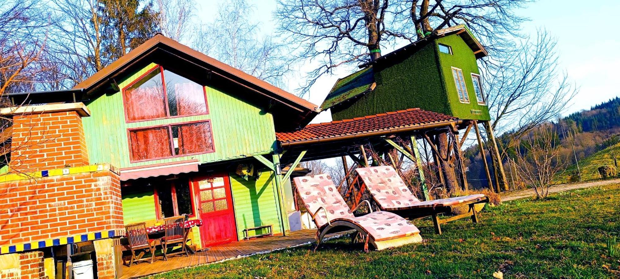 Fairytale Wooden House By Ljubljana Villa Grosuplje Dış mekan fotoğraf